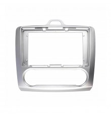 Перехідна рамка Lesko для автомобілів Ford Focus 2004-2008 FR 087N Auto AC Сріблястий (6513-22633)