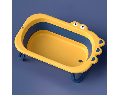 Дитяча ванна Bestbaby BH-327 Blue+Yellow складана Дитяча ванна Bestbaby BH-327 Blue+Yellow складана