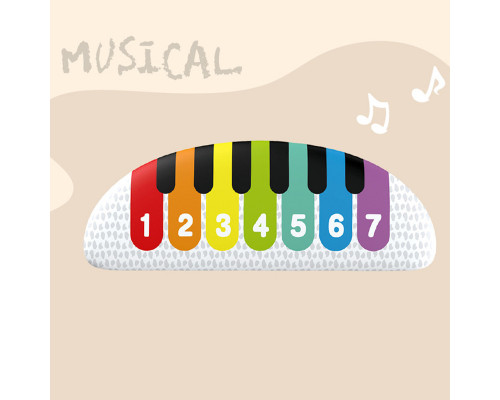 Дитячий розвиваючий килимок YRB SDZ-1817 Elephant Чорний 40х62х41 см 13202-84443