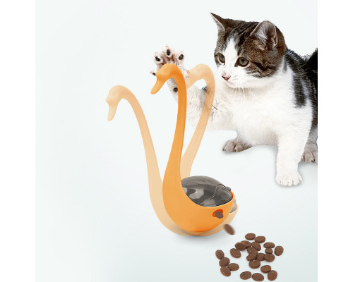 Іграшка-годівниця No Brand DT-1223 Orange Лебідь 12756-84187