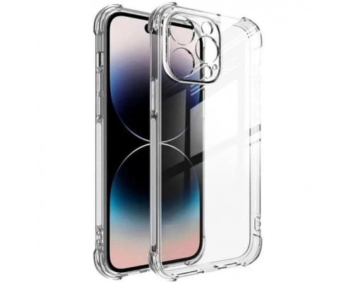 Силіконовий протиударний чохол панель Case + скло 9Н на Iphone 15 Pro із захистом камери прозорий (515152) Силіконовий протиударний чохол панель Case + скло 9Н на Iphone 15 Pro із захистом камери прозорий (515152)