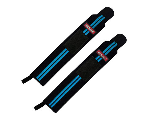 Бинти для зап'ясть Aolikes A-1538 Black-Blue Бинти для зап'ясть Aolikes A-1538 Black-Blue