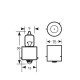 Автолампа ук. RING 795 12v 50w BA15S Halogen