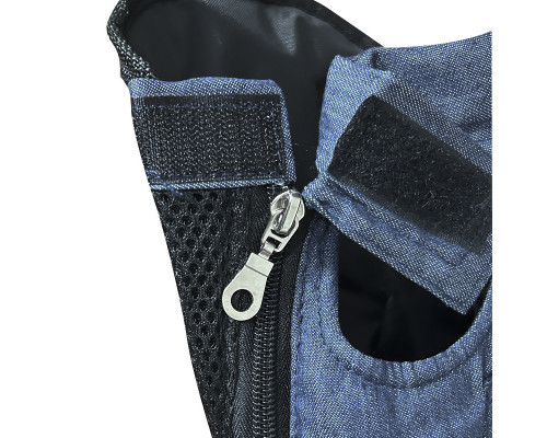 Рюкзак- кенгуру для тварин Lesko SY210814 S Dark Blue (12665-76071) Рюкзак- кенгуру для тварин Lesko SY210814 S Dark Blue (12665-76071)