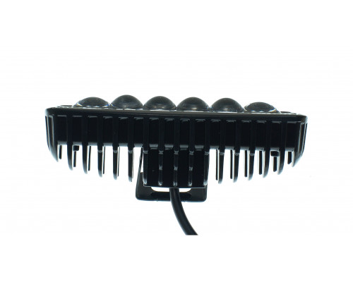 Світлодіодна фара AllLight JR-6D-G06-18W 6chip EPISTAR spot лінза 9-30V Світлодіодна фара AllLight JR-6D-G06-18W 6chip EPISTAR spot лінза 9-30V
