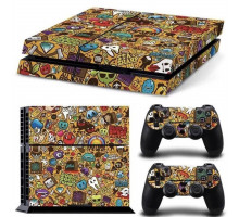 Наклейка PS4 Fat вінілова наклейка Choice для Sony PlayStation PS4 Fat DualShock 4 Sharp