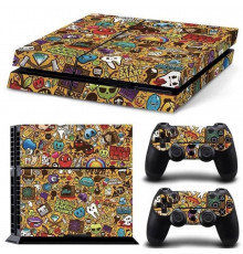 Наклейка PS4 Fat вінілова наклейка Choice для Sony PlayStation PS4 Fat DualShock 4 Sharp