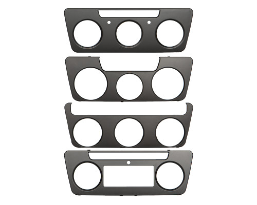 Перехідна рамка No Brand Skoda Octavia 2004-2014 р F-6502 Black (6529-22642) Перехідна рамка No Brand Skoda Octavia 2004-2014 р F-6502 Black (6529-22642)