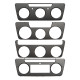 Перехідна рамка No Brand Skoda Octavia 2004-2014 р F-6502 Black (6529-22642)
