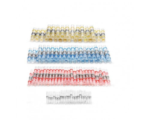 Термозбіжна гільза з припоєм термоусадка 0.25-6.0 мм PWR набір 300 шт (DR050758)