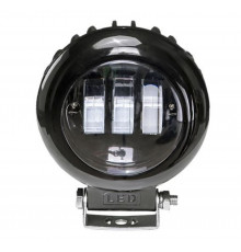 Світлодіодна фара AllLight 30W(B) 3chip spot 9-30V КРУГЛА