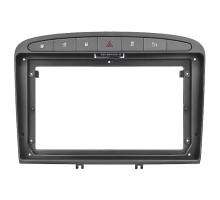 Перехідна рамка Lesko 9" Peugeot 308 2007-2013 408 2011+ PE 011N 6994 (9798-35385)