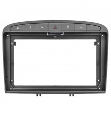 Перехідна рамка Lesko 9" Peugeot 308 2007-2013 408 2011+ PE 011N 6994 (9798-35385)