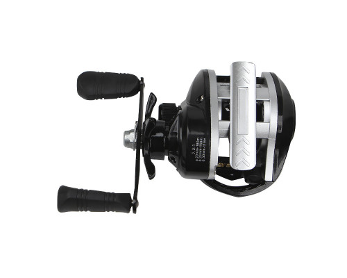 Котушка рибальська мультиплікаторна Juqiwang DX 201 Black-Silver Left 13558-85980