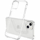 Силіконовий протиударний чохол панель + скло 9Н на Iphone 13 mini прозорий Case (745454454)