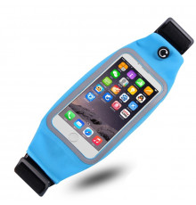 Сумка на пояс для бігу EasySport водонепроникна сумка для фітнесу Синій (5643654432)