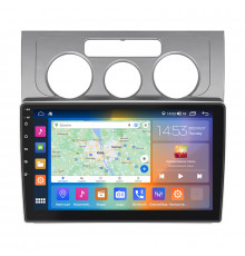 Штатна магнітола Lesko для Volkswagen Touran I Рестайлінг 2006-2010 IPS 10" 2/32Gb CarPlay 4G Wi-Fi GPS Prime