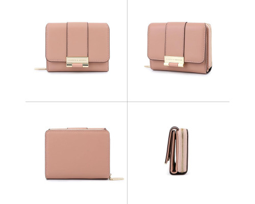 Жіночий гаманець Eastern STAR C319-2B 11,5х9,5 см Рожевий 13196-84704