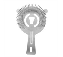 Стрейнер для бару ТМ сито для коктейлів 140х93 мм Сріблястий (С051372)