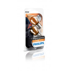 Автолампа ук. PHILIPS 12496NAB2 PY21W 12V 21W BAU15s