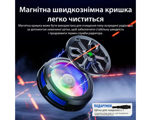Магнітний напівпровідниковий радіатор-вентилятор для планшета 25W Plextone EX3 Mark II Магнітний напівпровідниковий радіатор-вентилятор для планшета 25W Plextone EX3 Mark II