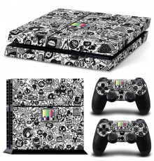 Наклейка PS4 Fat вінілова наклейка Choice для Sony PlayStation PS4 Fat DualShock 4 Crime