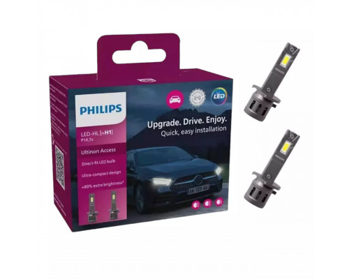 Комплект світлодіодних ламп Philips H1 11258U2500CX Ultinon Access 12V Комплект світлодіодних ламп Philips H1 11258U2500CX Ultinon Access 12V