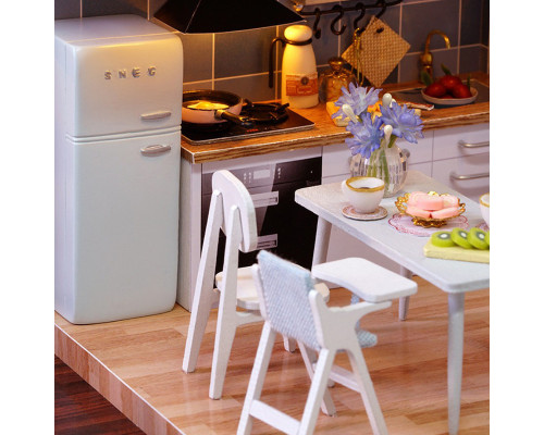 Ляльковий будинок конструктор DIY Cute Room L-023 Таунхаус 3D (5793-19401)