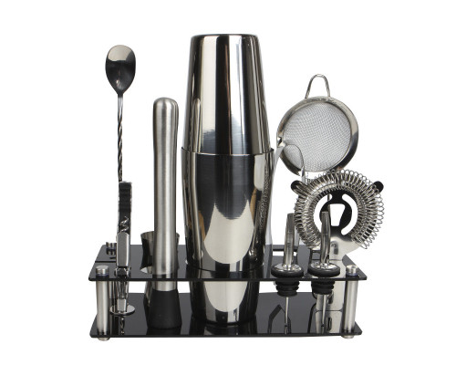 Набір для бару Youchen MC-11 700/600 мл 11 предметів Хром (13385-86830)