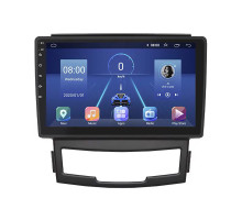 Штатна магнітола Lesko для SsangYong Korando III 2010-2013 екран 9" 6/128Gb 4G Wi-Fi GPS Top Корандо