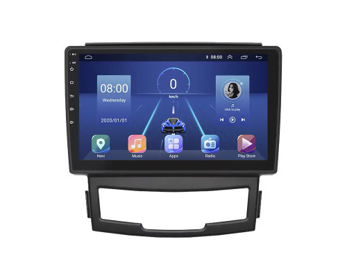 Штатна магнітола Lesko для SsangYong Korando III 2010-2013 екран 9" 6/128Gb 4G Wi-Fi GPS Top Корандо Штатна магнітола Lesko для SsangYong Korando III 2010-2013 екран 9" 6/128Gb 4G Wi-Fi GPS Top Корандо