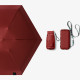 Міні-парасолька Lesko 191T Burgundy (12335-75018)