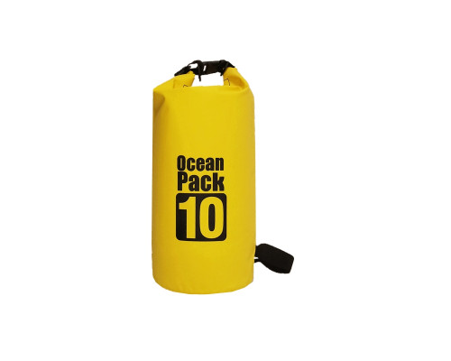 Водонепроникна сумка рюкзак гермомішок з шлейкою на плече Ocean Pack 10 л Yellow (55358215111) Водонепроникна сумка рюкзак гермомішок з шлейкою на плече Ocean Pack 10 л Yellow (55358215111)