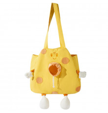 Сумка-перенесення для котів та собак No Brand Сookies 2404SXMJ3153 41х38 см Yellow 13143-84838