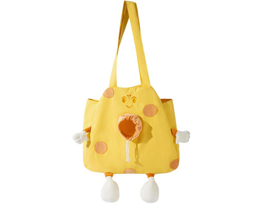 Сумка-перенесення для котів та собак No Brand Сookies 2404SXMJ3153 41х38 см Yellow 13143-84838