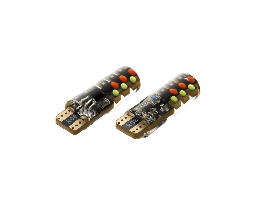 Комплект світлодіодних ламп TBS T10-COB-12RGB з пультом ДК Комплект світлодіодних ламп TBS T10-COB-12RGB з пультом ДК