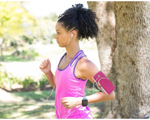 Сумка - чохол на руку iRun 19х9.5х4 см Pink (55352451)