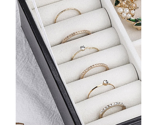 Скринька для прикрас Casegrace SP-01155 21х12 см Black 13161-83886