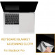 Захисна накладка Standart NPK для клавіатури ноутбука MacBoock 13-14 дюймів 1 шт Бежевий