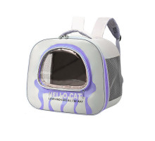 Рюкзак-перенесення для котів та собак Taotaopets 247722 34х29,5 см Violet 12985-83990