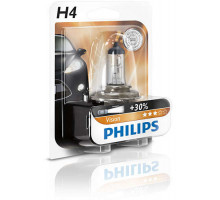 Автолампа PHILIPS 12342PRB1 H4 60/55W 12V P43t Premium