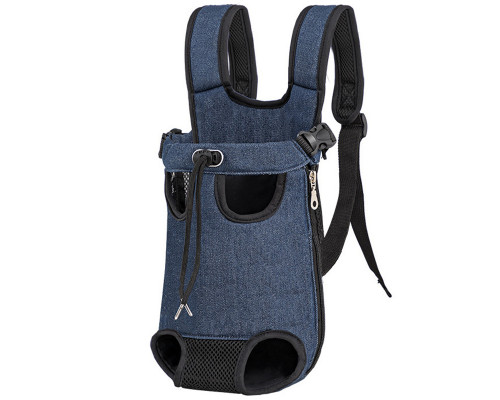 Рюкзак-кенгуру для тварин No Brand A01002-CO Jeans XL 13090-83639