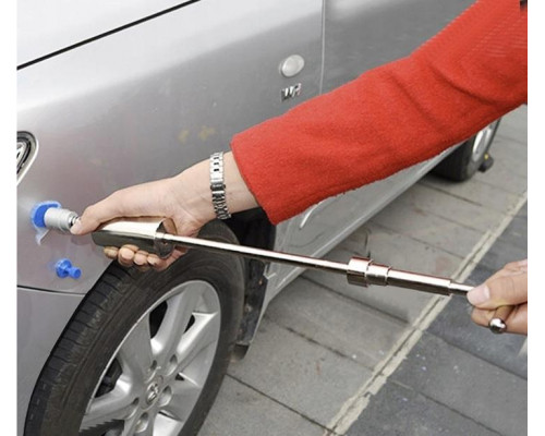 Молоток зворотний для витягування вм'ятин CARP з грибками 18 шт Сріблястий (C051050)