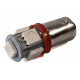 Світлодіодна лампа AllLight T 8.5 5 діодів 5050 BA9S 12V RED