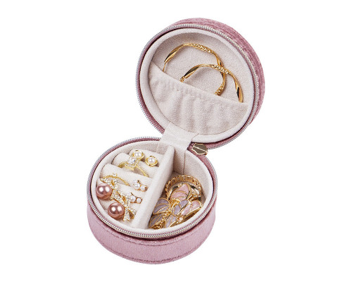 Органайзер-скринька для прикрас Casegrace SP-01306 8х4,5 см Pink 13163-83879