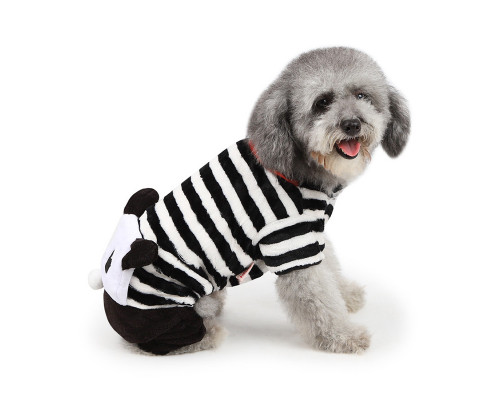 Костюм для собак Taotaopets Panda XS Чорно-білий (6220-20431) Костюм для собак Taotaopets Panda XS Чорно-білий (6220-20431)
