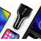 Автомобільний зарядний пристрій No Brand CWa 2USB Type-C PD35W QC 3.0 Black (03050553)