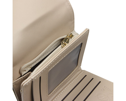 Жіночий гаманець Prettyzys 987 11,5х10 см Червоний 13182-83845