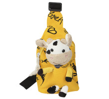 Дитяча сумка рюкзак Lesko A-407 Cow Жовтий (12206-74490)