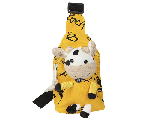 Дитяча сумка рюкзак Lesko A-407 Cow Жовтий (12206-74490) Дитяча сумка рюкзак Lesko A-407 Cow Жовтий (12206-74490)